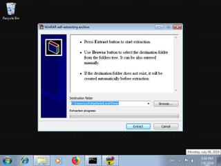 Screenshot from the sandbox