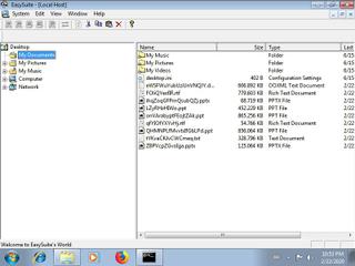Screenshot from the sandbox