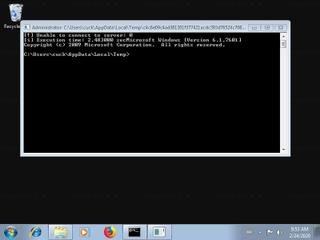 Screenshot from the sandbox