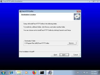 Screenshot from the sandbox