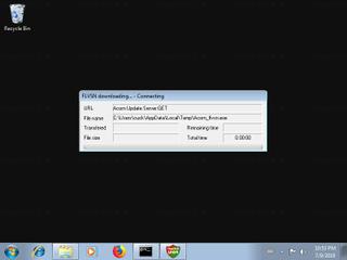 Screenshot from the sandbox
