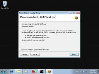 Screenshot from the sandbox