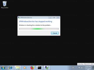 Screenshot from the sandbox