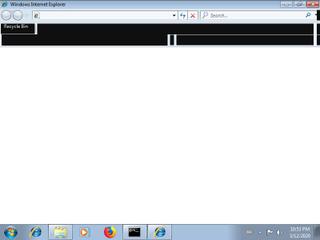 Screenshot from the sandbox