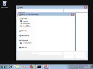 Screenshot from the sandbox