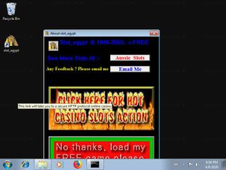 Screenshot from the sandbox