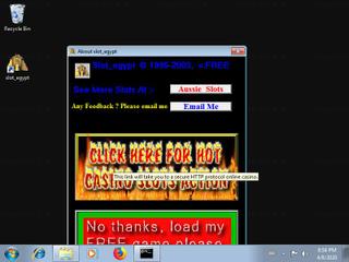Screenshot from the sandbox