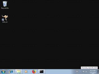 Screenshot from the sandbox