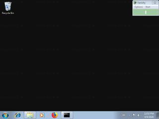 Screenshot from the sandbox