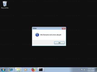 Screenshot from the sandbox