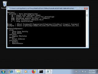 Screenshot from the sandbox