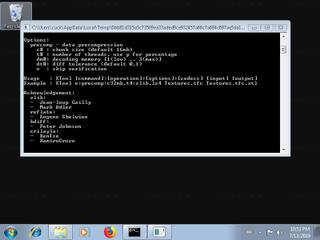 Screenshot from the sandbox