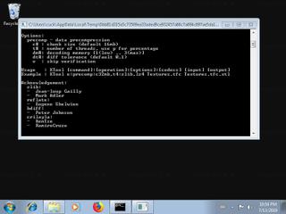 Screenshot from the sandbox