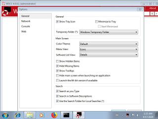Screenshot from the sandbox