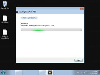 Screenshot from the sandbox