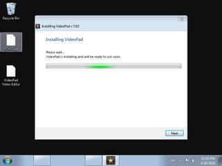 Screenshot from the sandbox