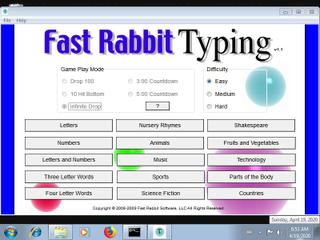 Screenshot from the sandbox