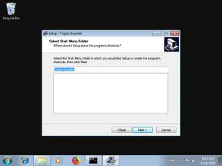 Screenshot from the sandbox