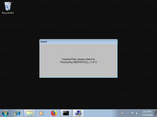Screenshot from the sandbox