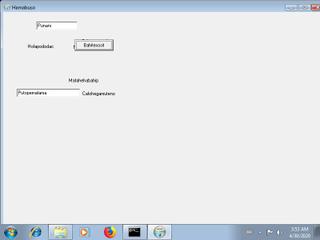 Screenshot from the sandbox