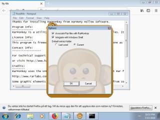 Screenshot from the sandbox
