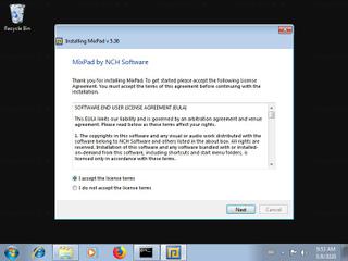 Screenshot from the sandbox
