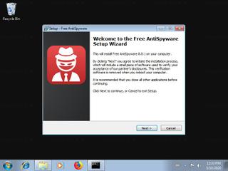 Screenshot from the sandbox