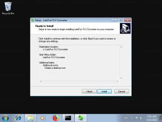 Screenshot from the sandbox