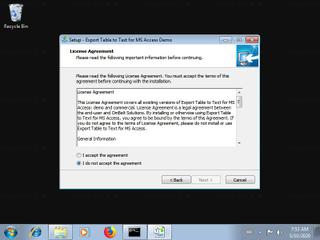 Screenshot from the sandbox