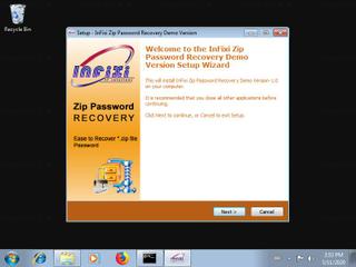 Screenshot from the sandbox