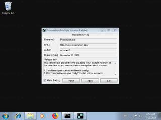 Screenshot from the sandbox