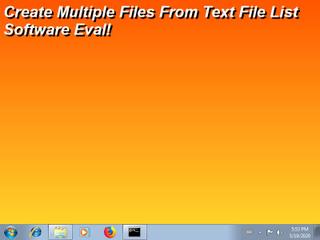 Screenshot from the sandbox
