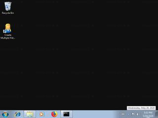 Screenshot from the sandbox