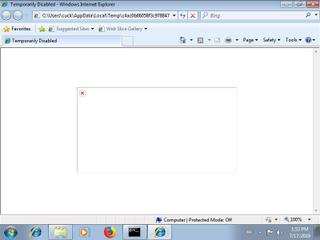 Screenshot from the sandbox