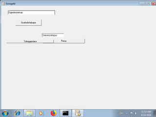 Screenshot from the sandbox