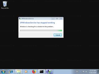 Screenshot from the sandbox