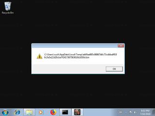 Screenshot from the sandbox