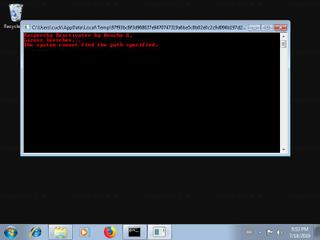 Screenshot from the sandbox