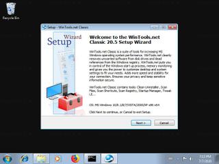 Screenshot from the sandbox
