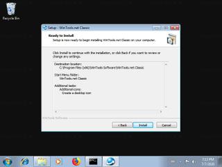 Screenshot from the sandbox