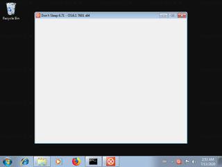 Screenshot from the sandbox