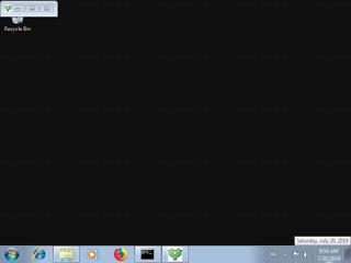 Screenshot from the sandbox
