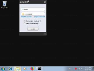 Screenshot from the sandbox
