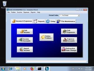 Screenshot from the sandbox
