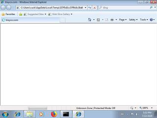 Screenshot from the sandbox