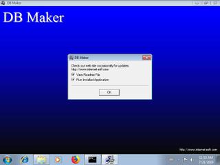 Screenshot from the sandbox