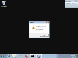 Screenshot from the sandbox