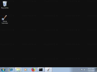 Screenshot from the sandbox