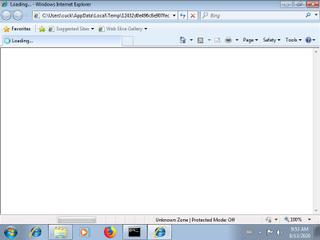 Screenshot from the sandbox