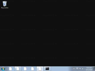 Screenshot from the sandbox